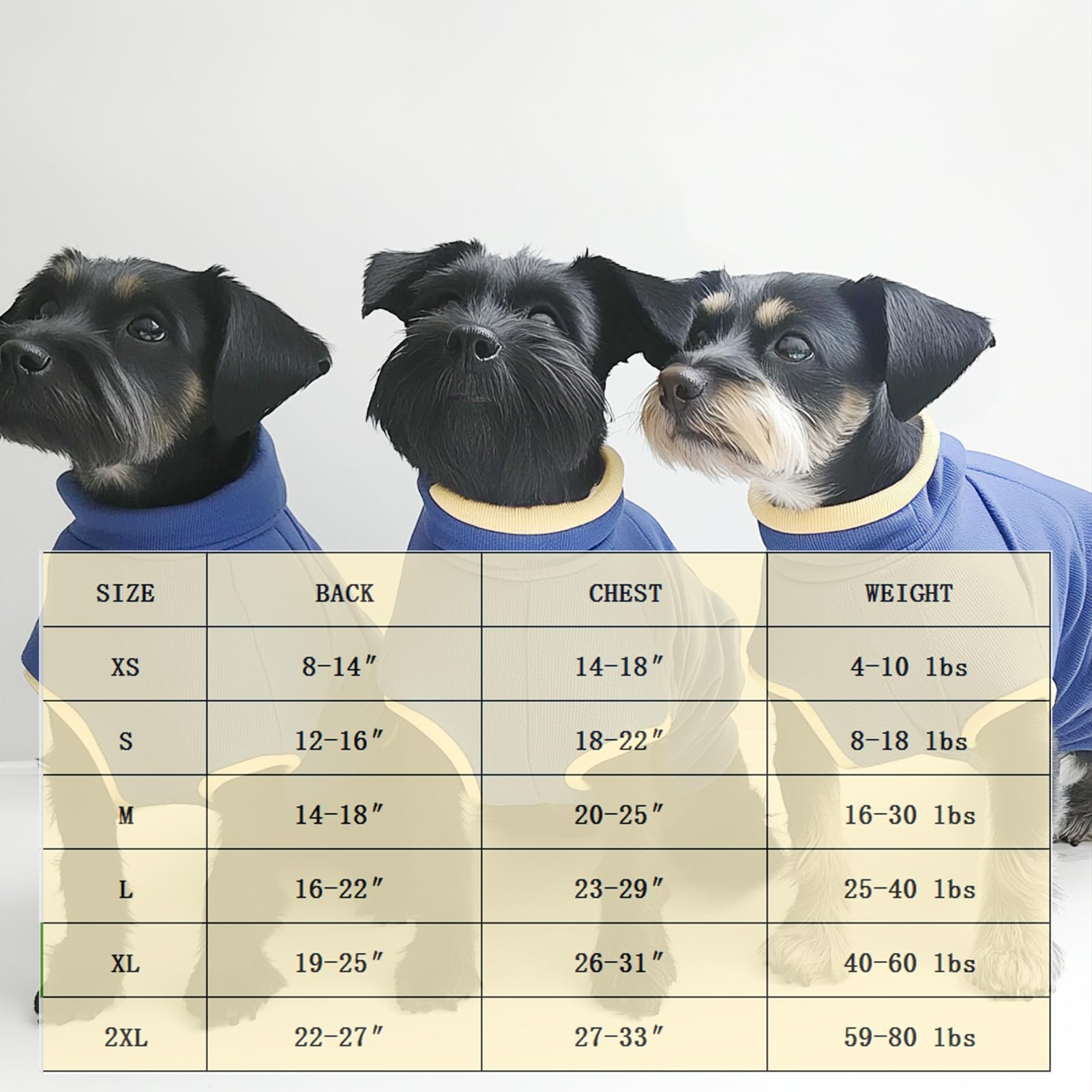 Ceseonce dog-onesie demonstrates breed-adjustable cuts for post-surgery tailoring.