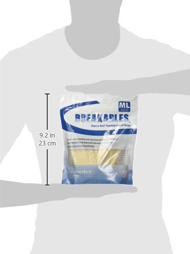 Ceva Breakables Clenz-A-Dent rawhide chews coated with dual enzymes for fresh breath