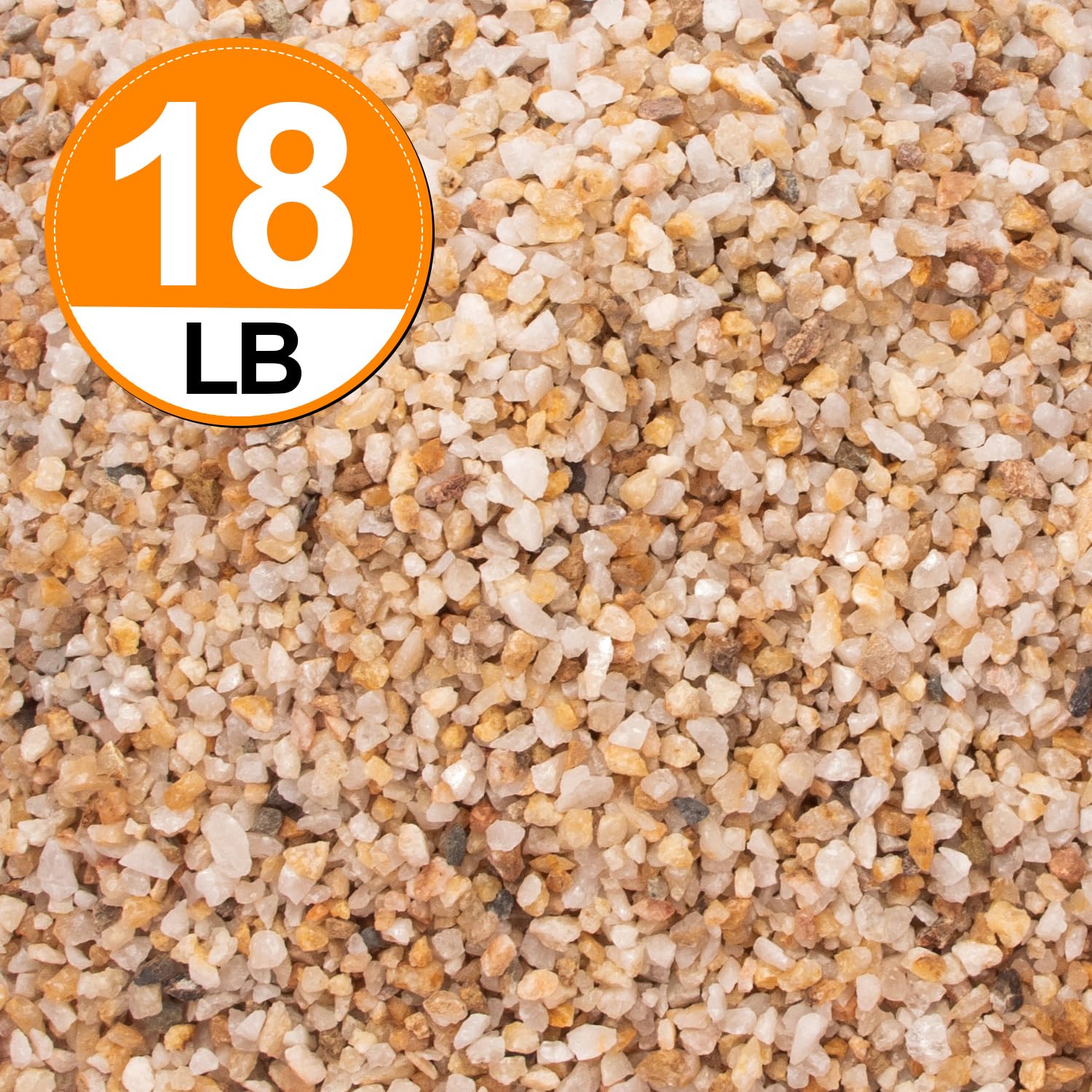 CFKJ decorative sand closeup grain texture highlights 3–5 mm grains for crafts