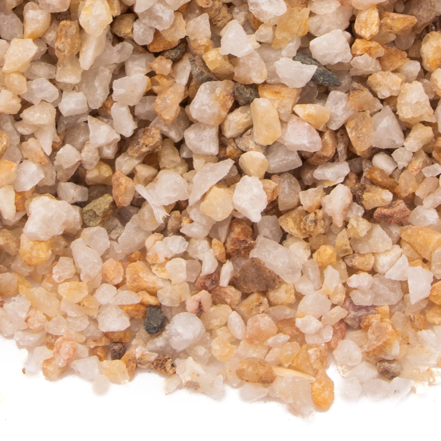 CFKJ sand as vase filler provides warm natural accent for arrangements