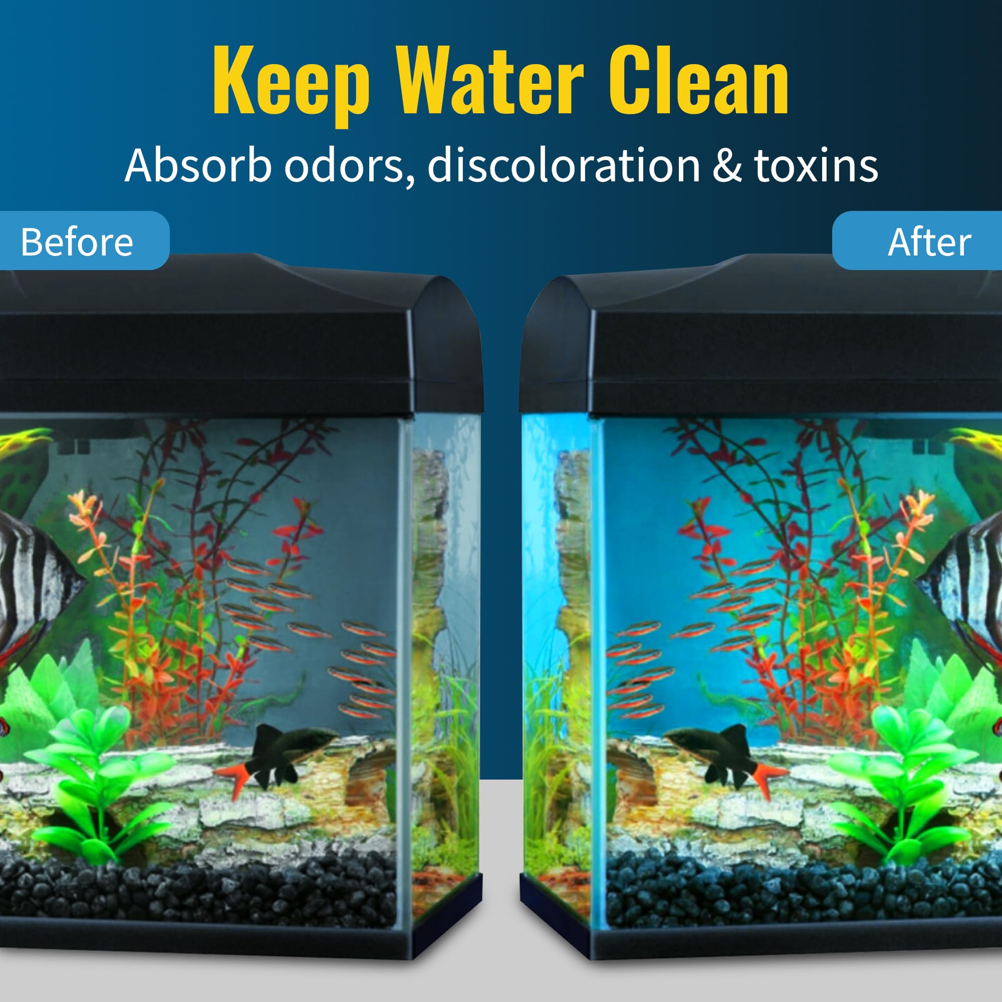 CFS durable charcoal filter pad with strong fibers resisting tearing.