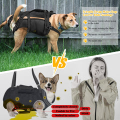 ChalkLit Dog Sling hind-leg support image aids injured dogs with gentle lifting.