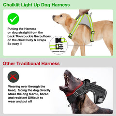 ChalkLit USB rechargeable battery enables quick charging and long brightness