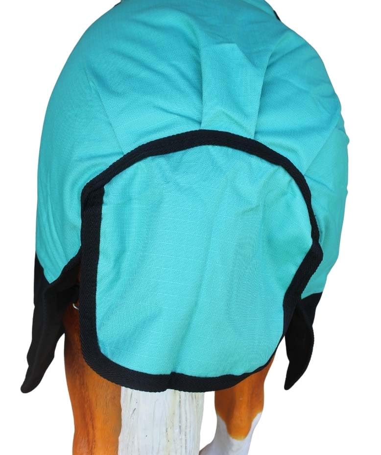 CHALLENGER adjustable front, belly, and leg straps for secure fit.