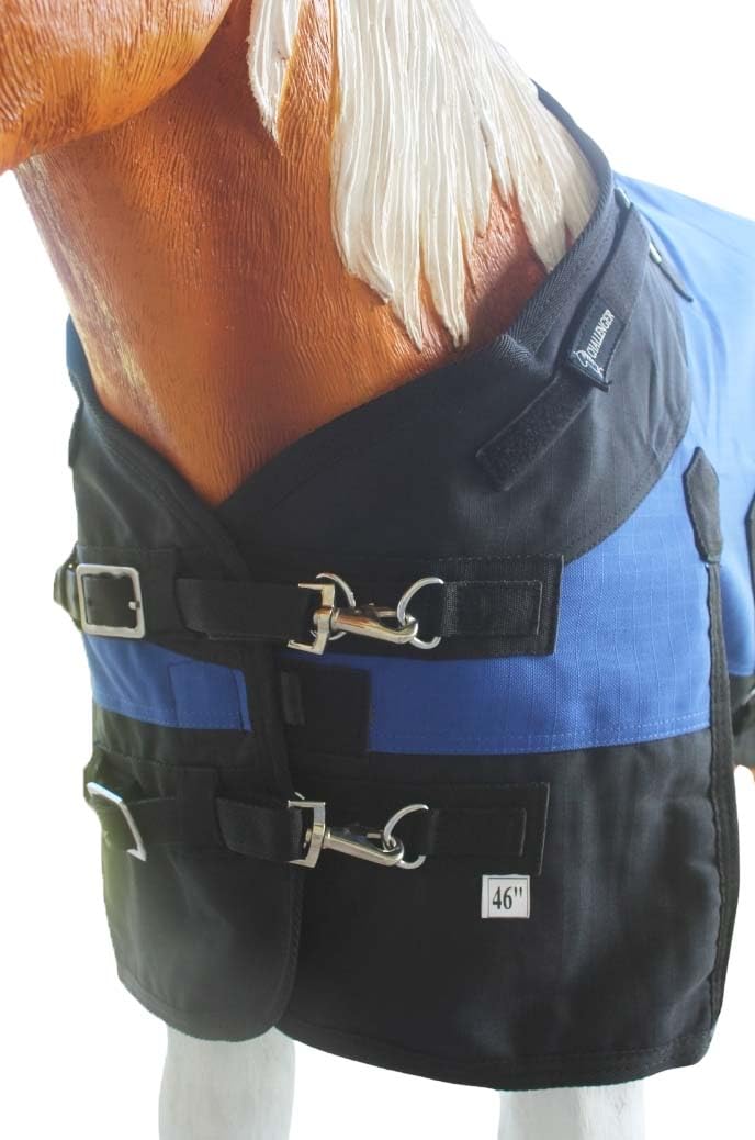 Challenger fleece-lined wither protection detail reduces rubbing