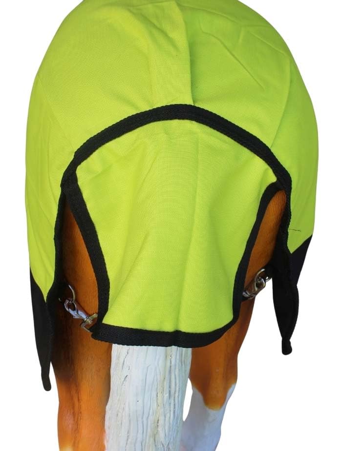 CHALLENGER elastic belly and leg straps keep coverage secure during play.