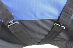 Challenger shoulder gussets enable natural movement and comfort