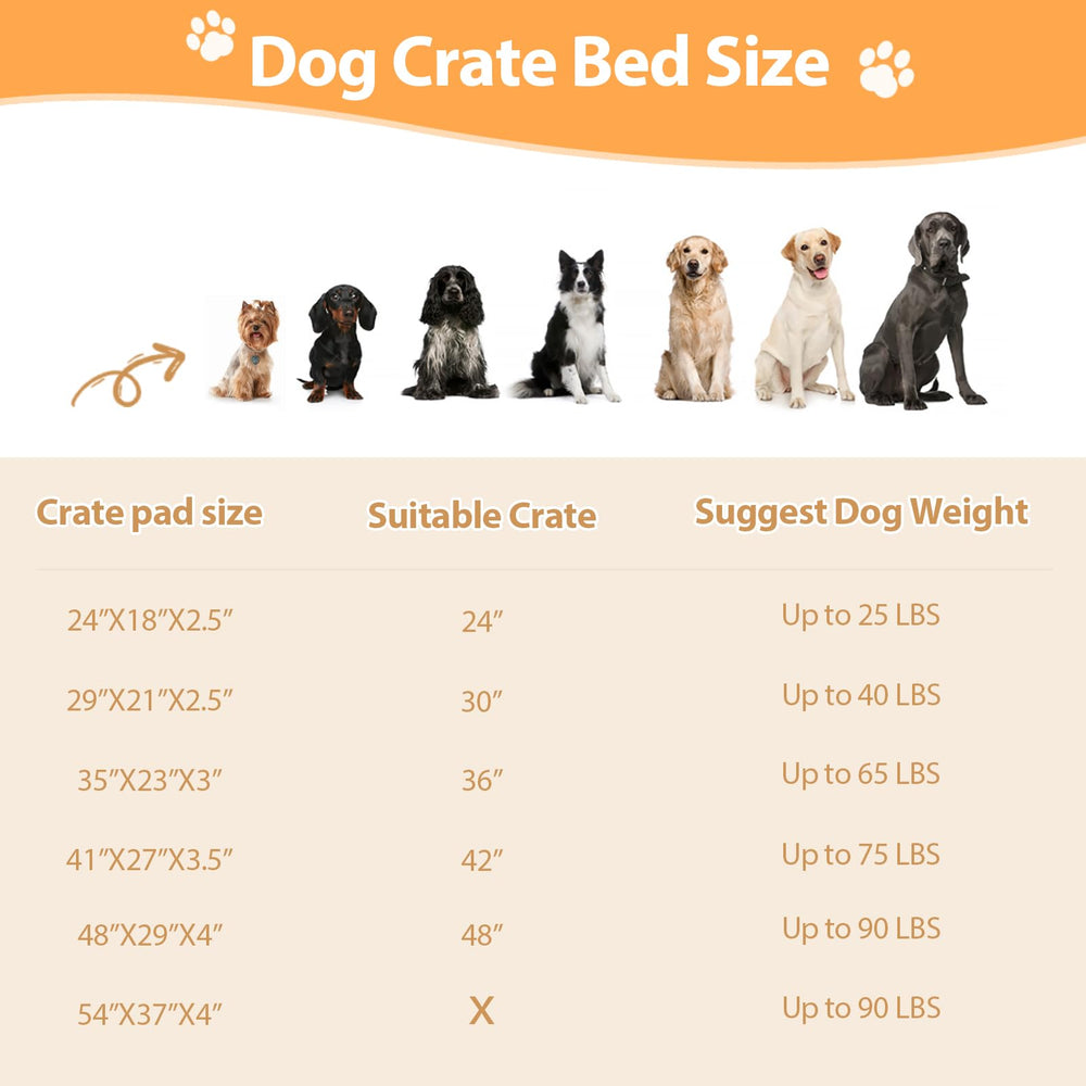 CHAMPETS orthopedic dog bed dimensions 48x29x4 inches fits large dogs
