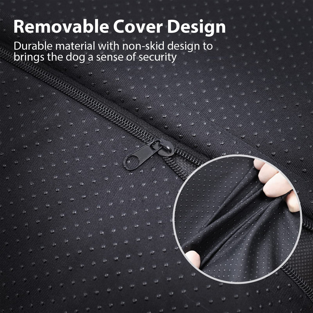 CHAMPETS bed machine-washable cover simplifies cleaning without losing shape or color