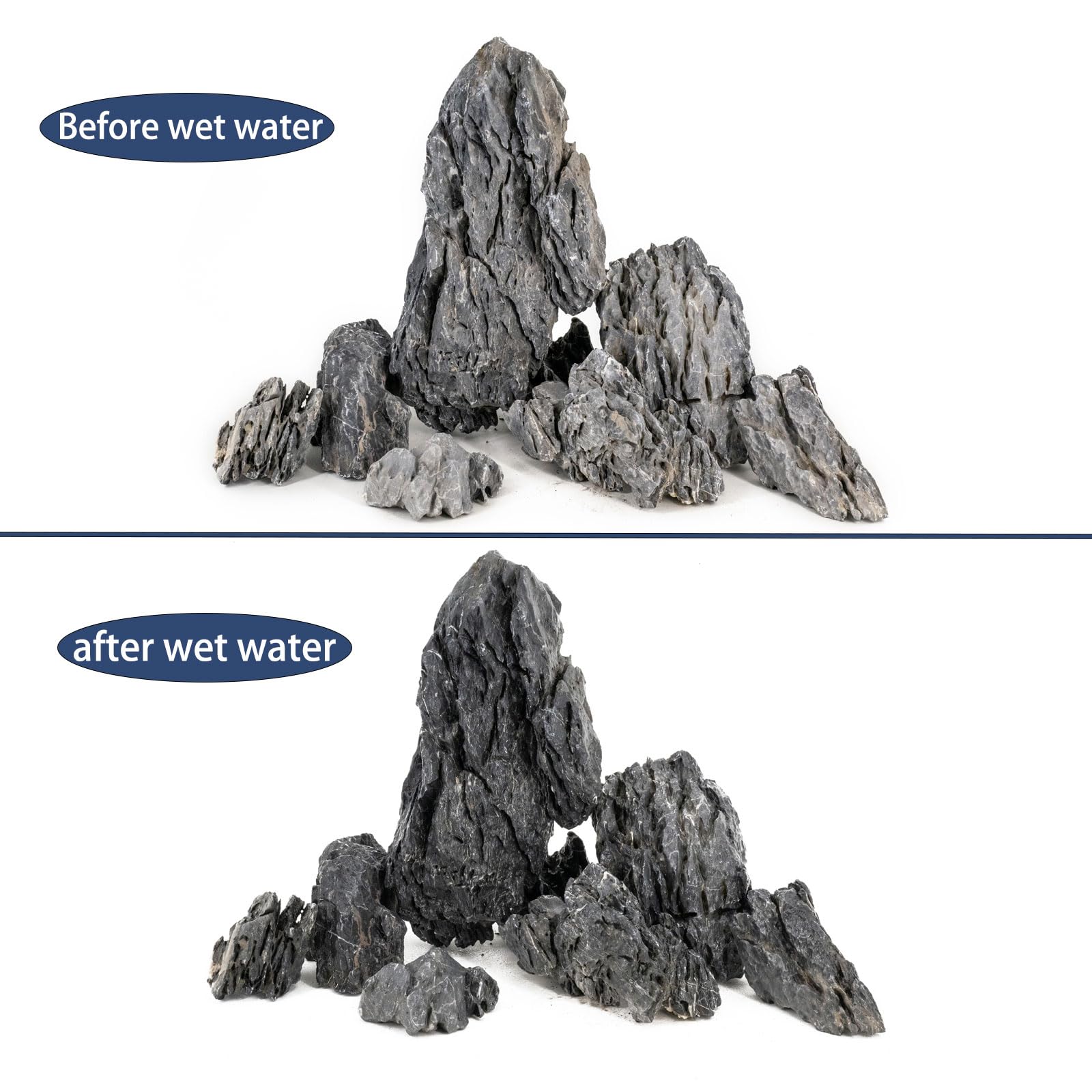 ChaoLeHo Seiryu stone bonsai display adds organic contrast