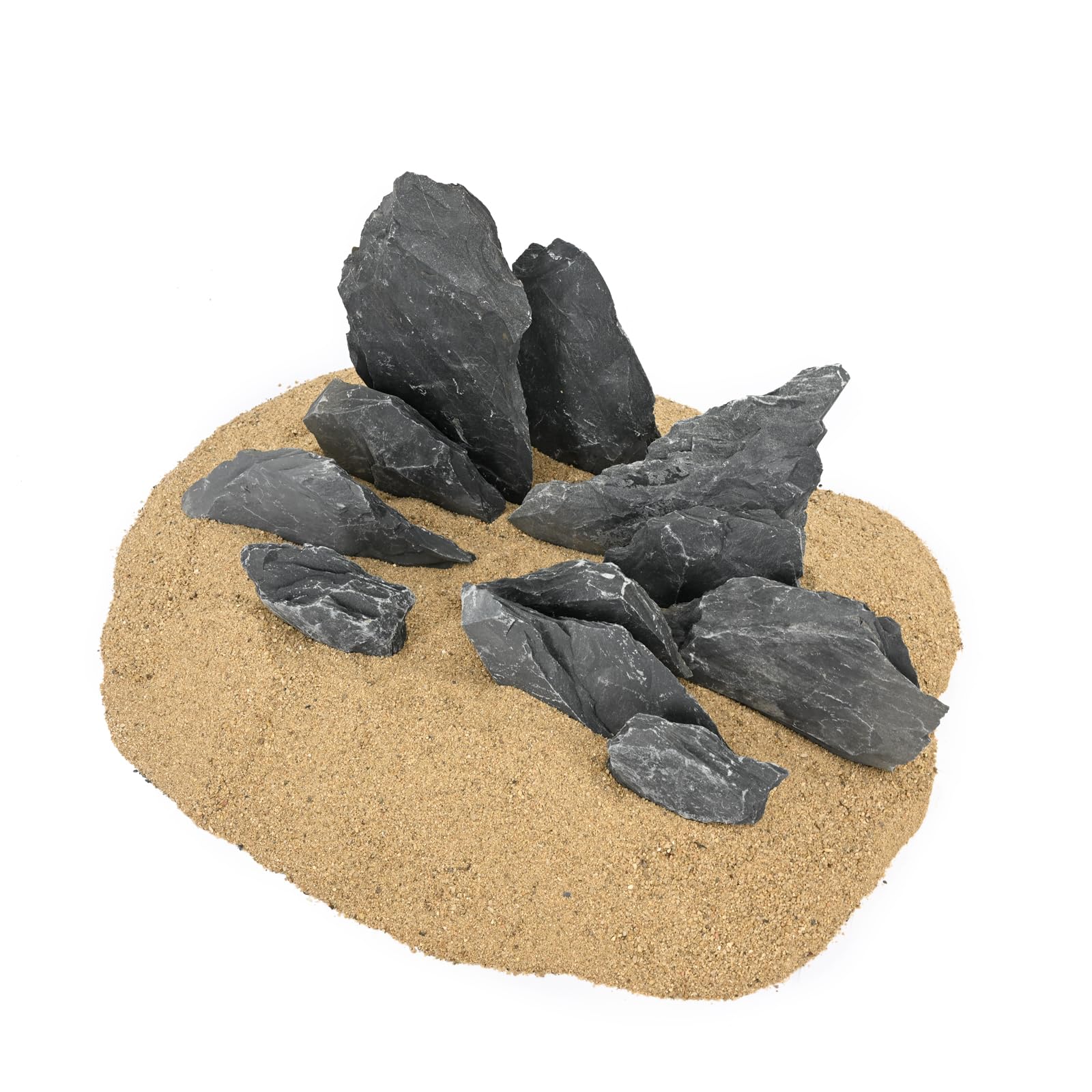 ChaoLeHo slate rocks adhesive bonding for secure setups.