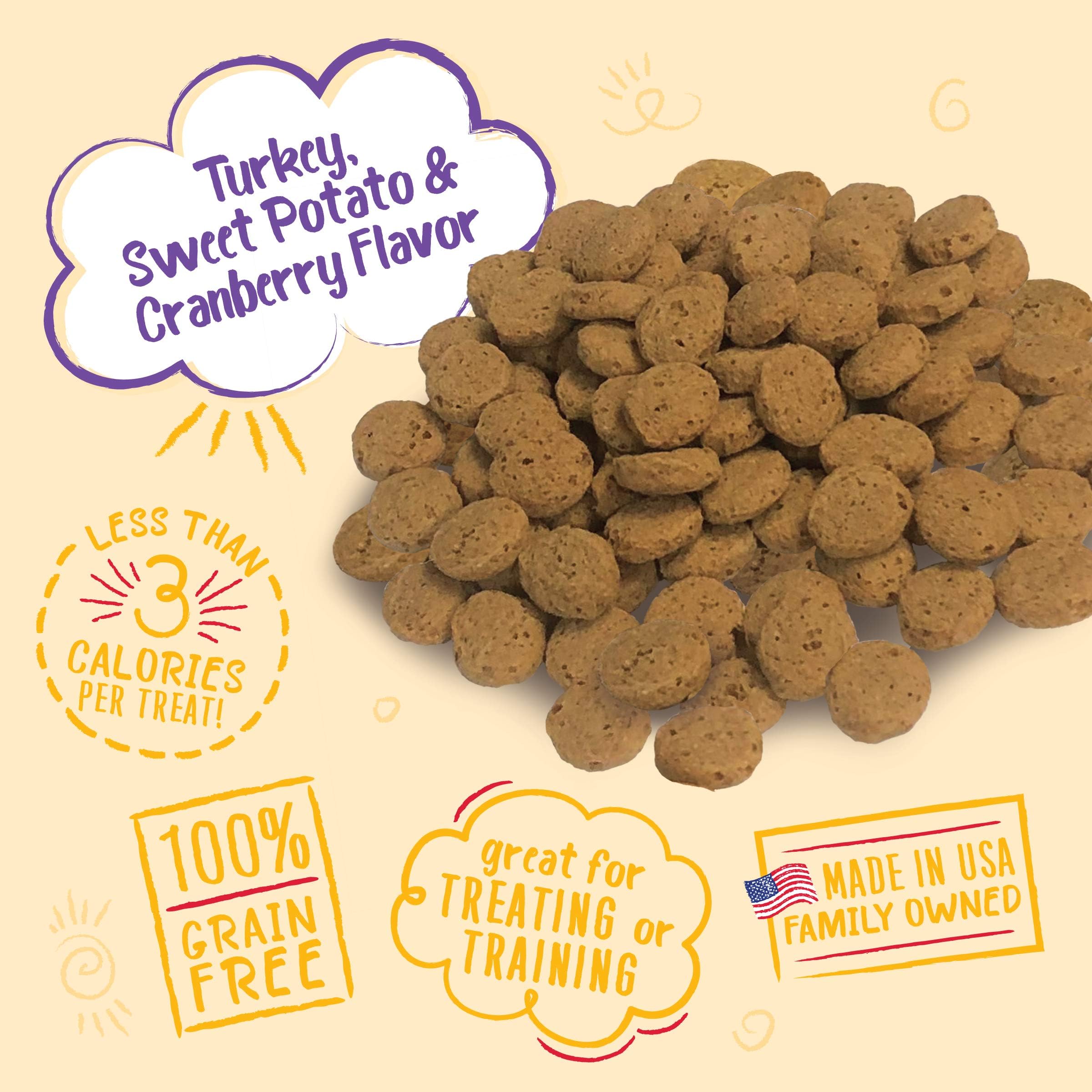 Charlee Bear grain-free natural dog treat reflects lean, crunchy rewards.