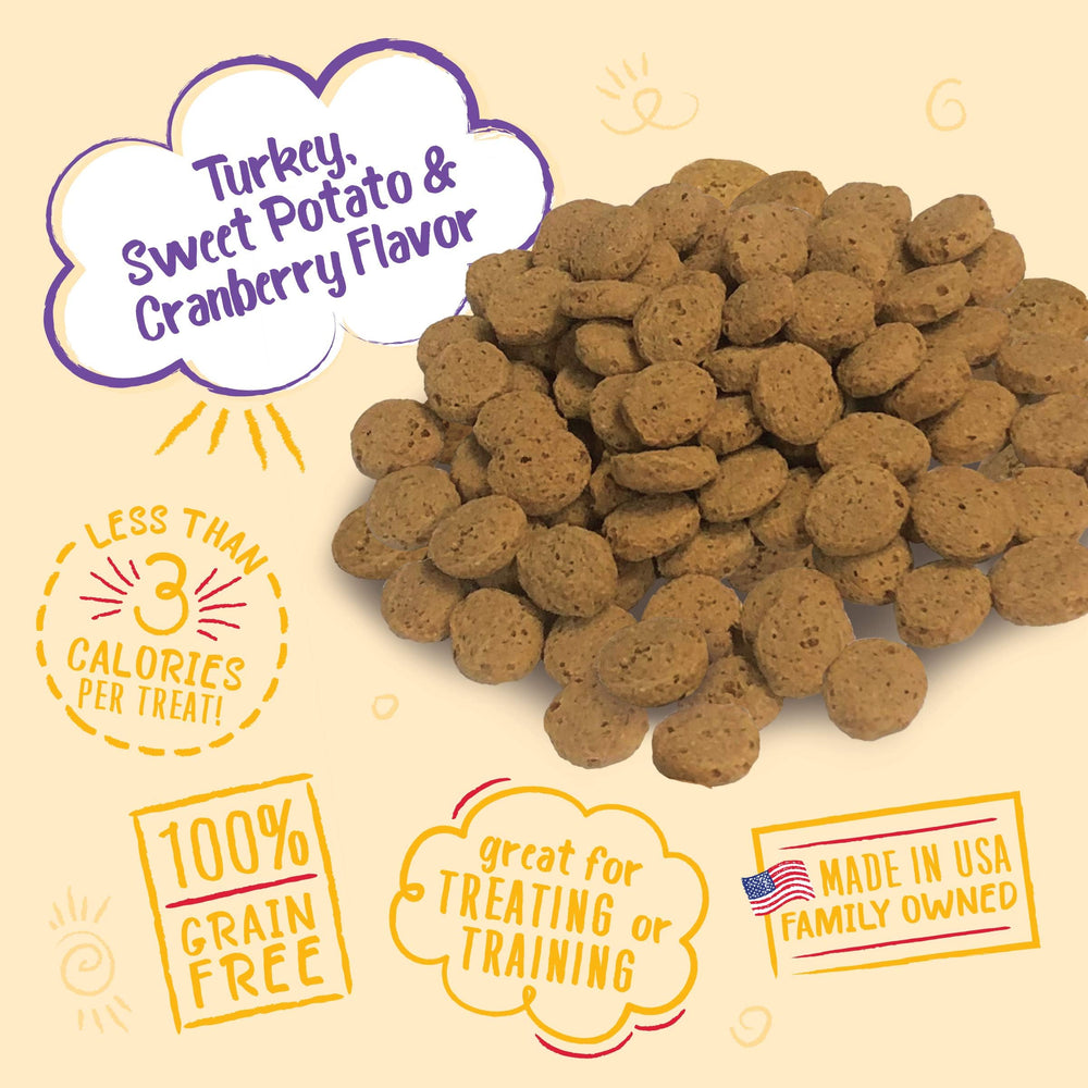Charlee Bear grain-free natural dog treat reflects lean, crunchy rewards.