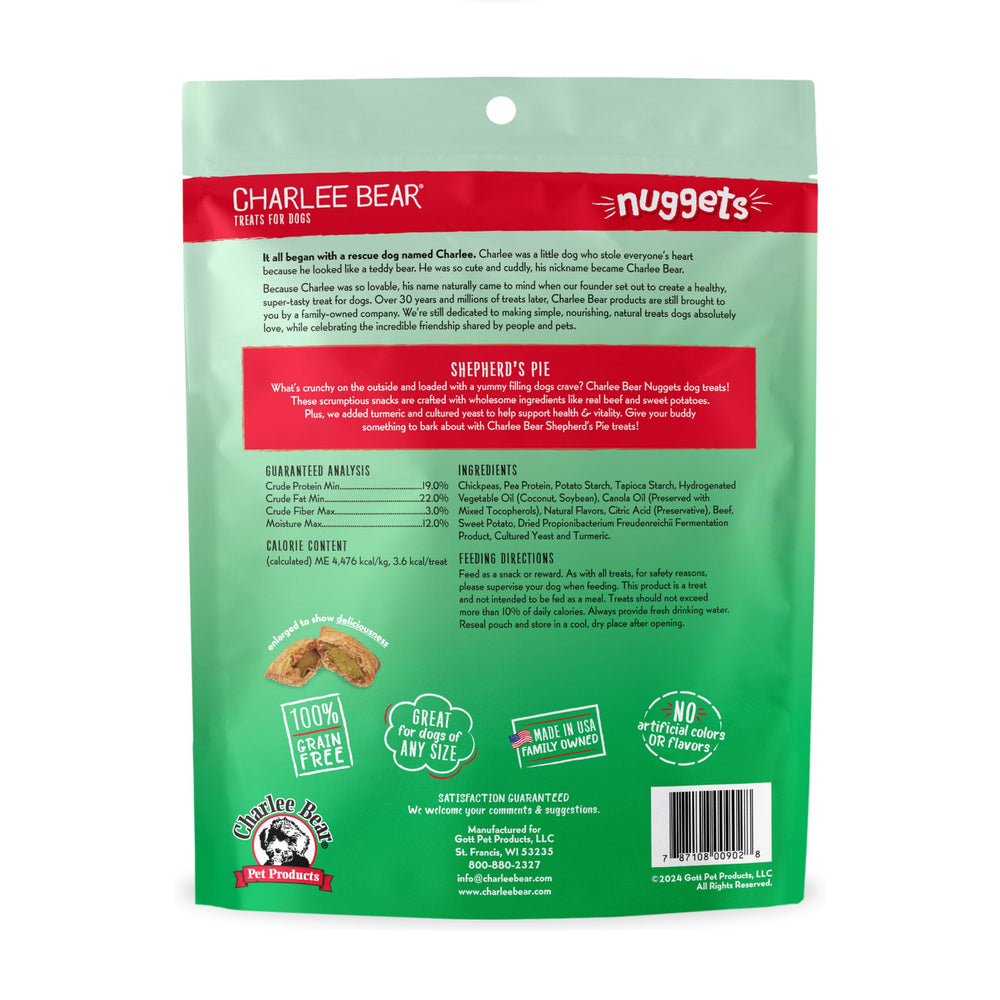 Charlee Bear Nuggets low calorie count illustration under 4 calories