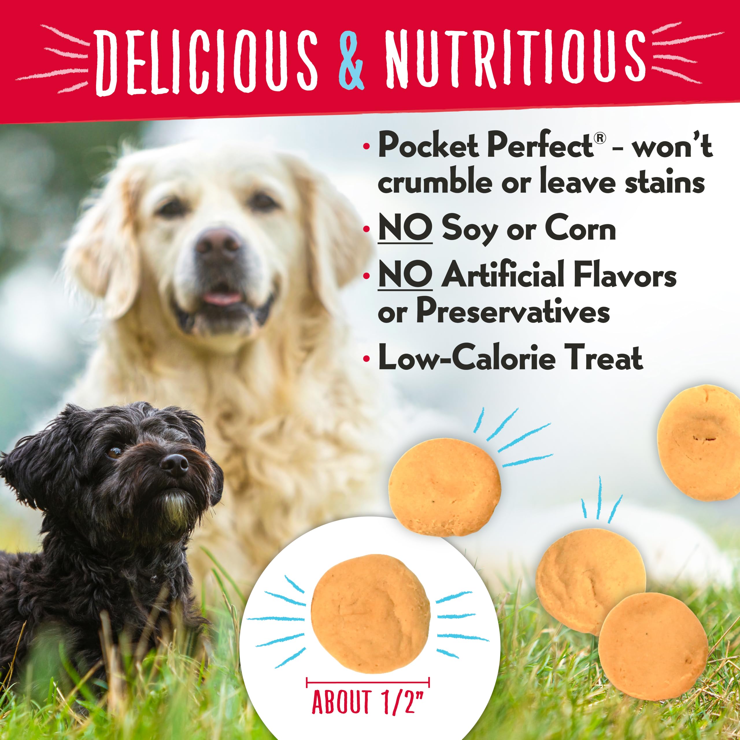 Charlee Bear Original Crunch liver treats trainer-approved reward for professional training.