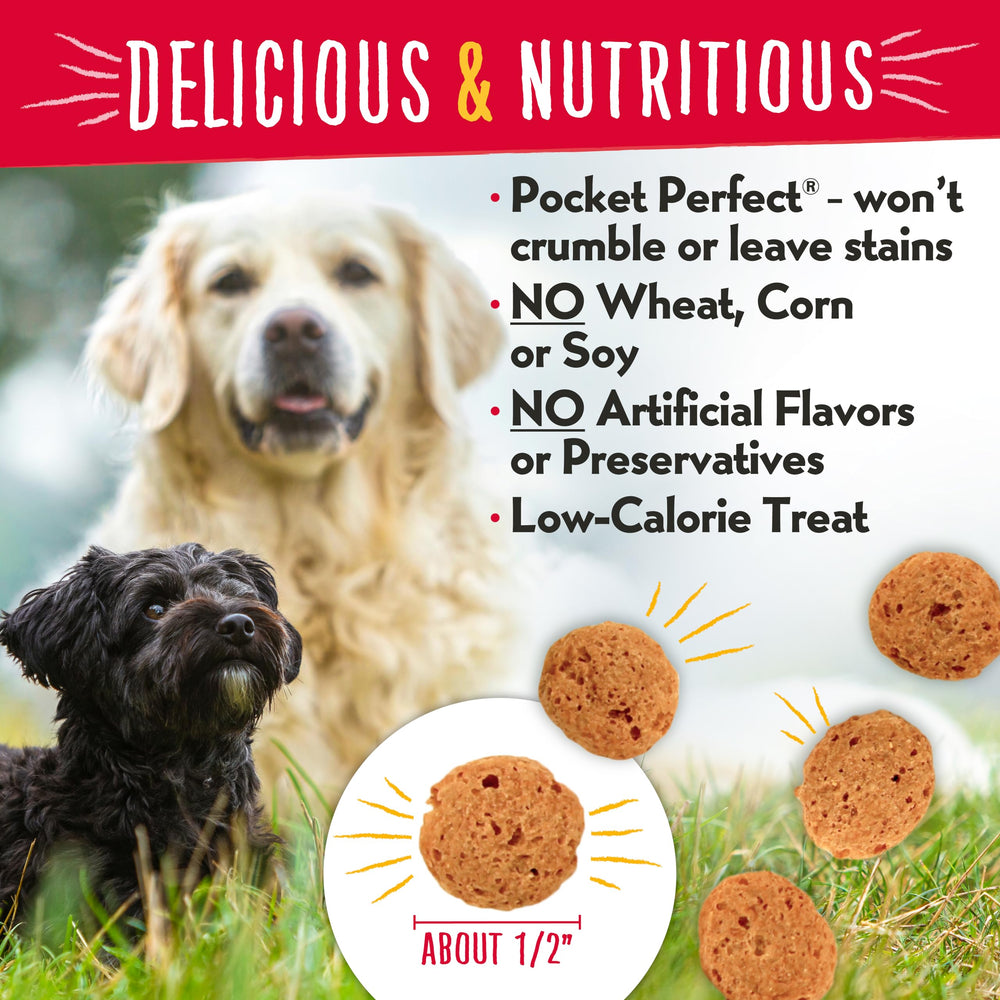 Charlee Bear pocket-size treats demonstrate crumb-free convenience for on-the-go rewards.