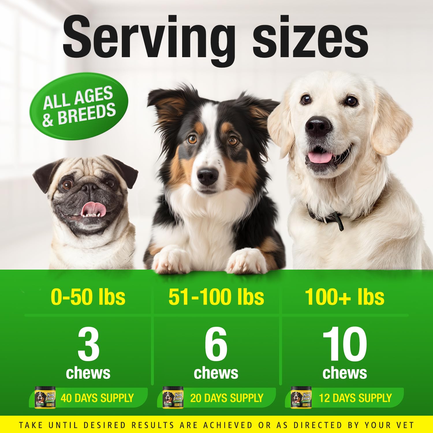 CHARLIE & BUDDY hemp hip joint chews dog activity scene implying better mobility.