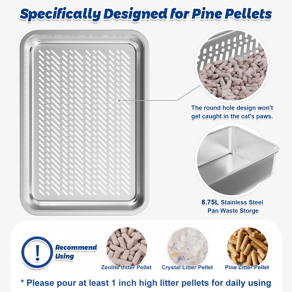 Charlie & Mollie odor-control zeolite pellets provide long-lasting freshness.