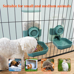 Chebet gravity feeder blue large-capacity bowl minimizes refills during busy days.