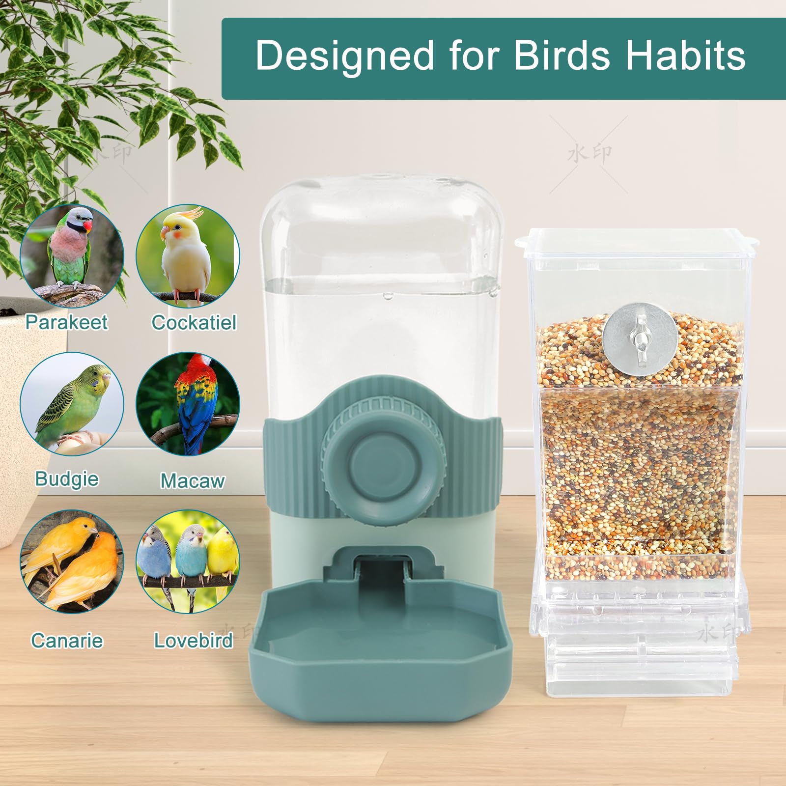 Chebet No Mess Set removable bottom box enables quick cleaning and hygienic maintenance.