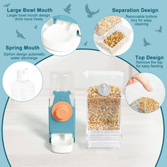 Chebet No Mess Feeder water-dispensing system provides steady hydration for busy households.