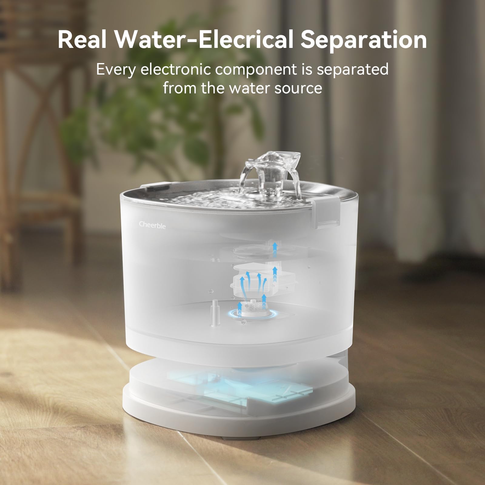 Cheerble Elfin filtration system delivers cleaner water
