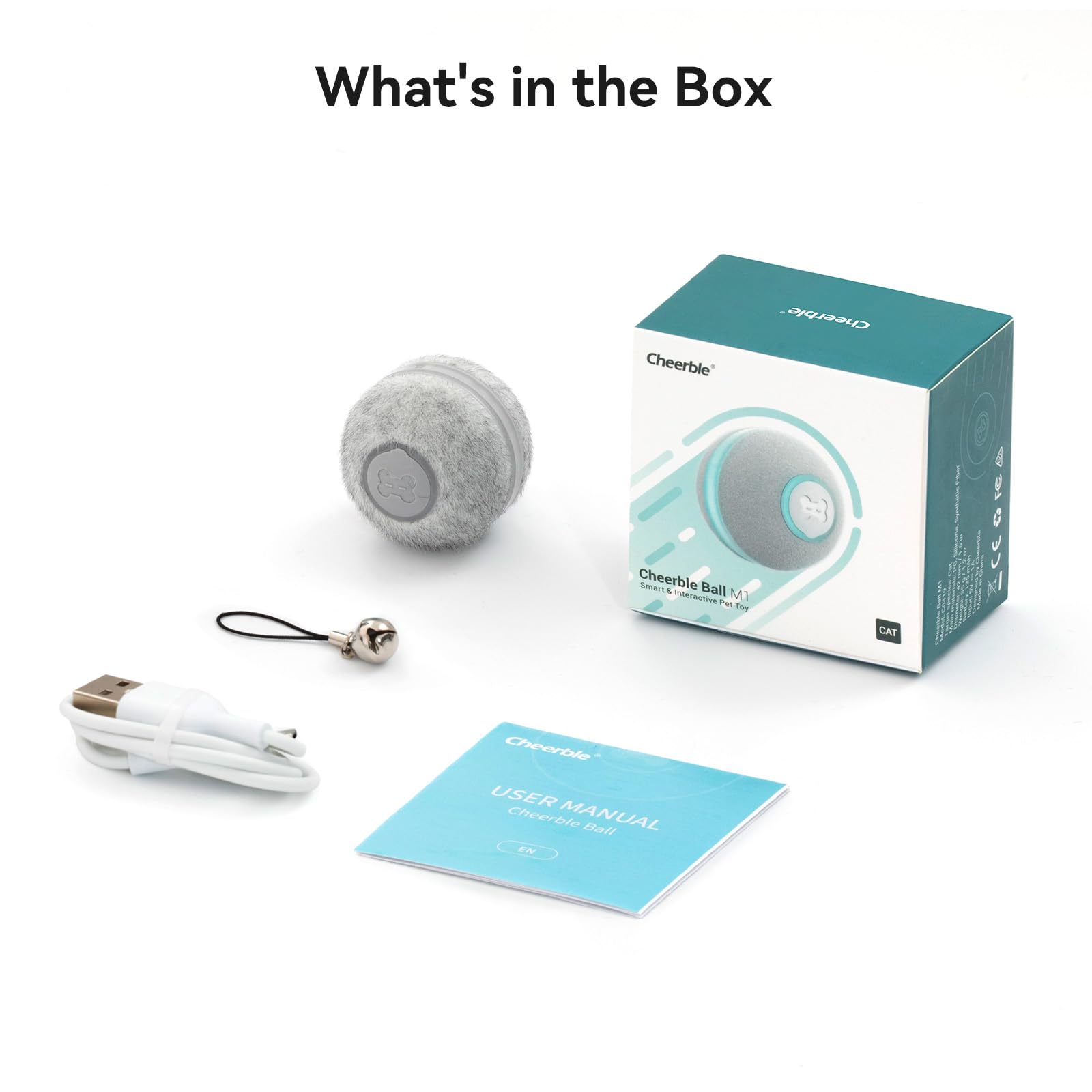 Cheerble ball obstacle sensors help prevent getting stuck during play