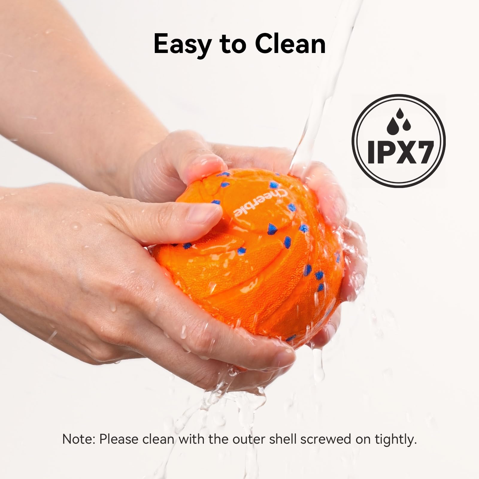 Cheerble Wicked Ball AIR dog interaction during play improves engagement and bonding.
