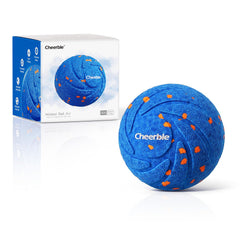 Cheerble Wicked Ball AIR rolling during play for active exercise.