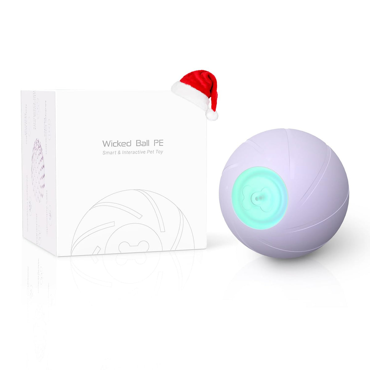 Cheerble Wicked Ball PE LED play lights boost dog engagement during interactive sessions