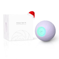 Cheerble Wicked Ball PE LED play lights boost dog engagement during interactive sessions