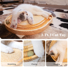 CHEERHOME PETS ball-track wooden balls in motion for interactive play.