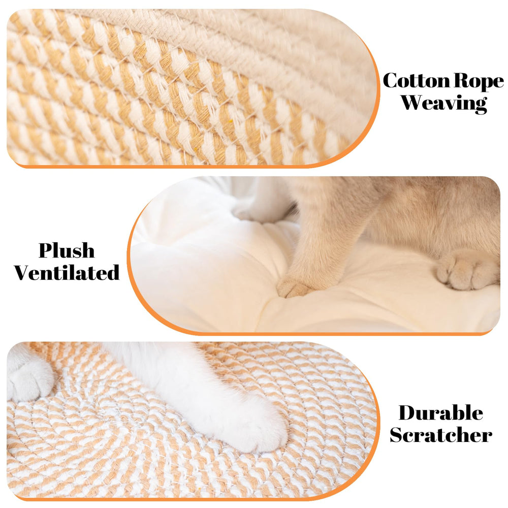 CHEERHOME PETS cushion high-density cotton feel offers soft, supportive comfort