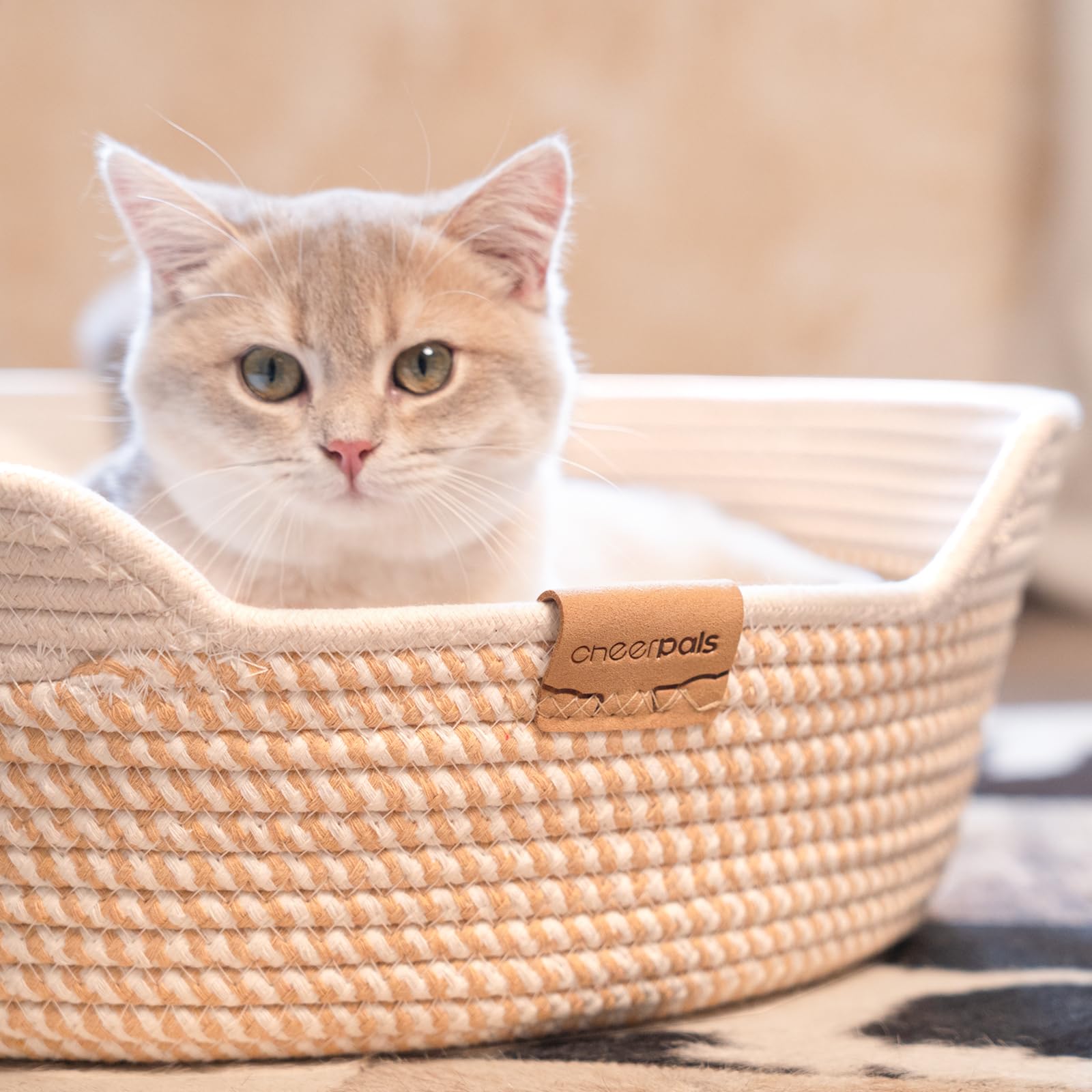 CHEERHOME PETS basket doubles as storage for toys and treats