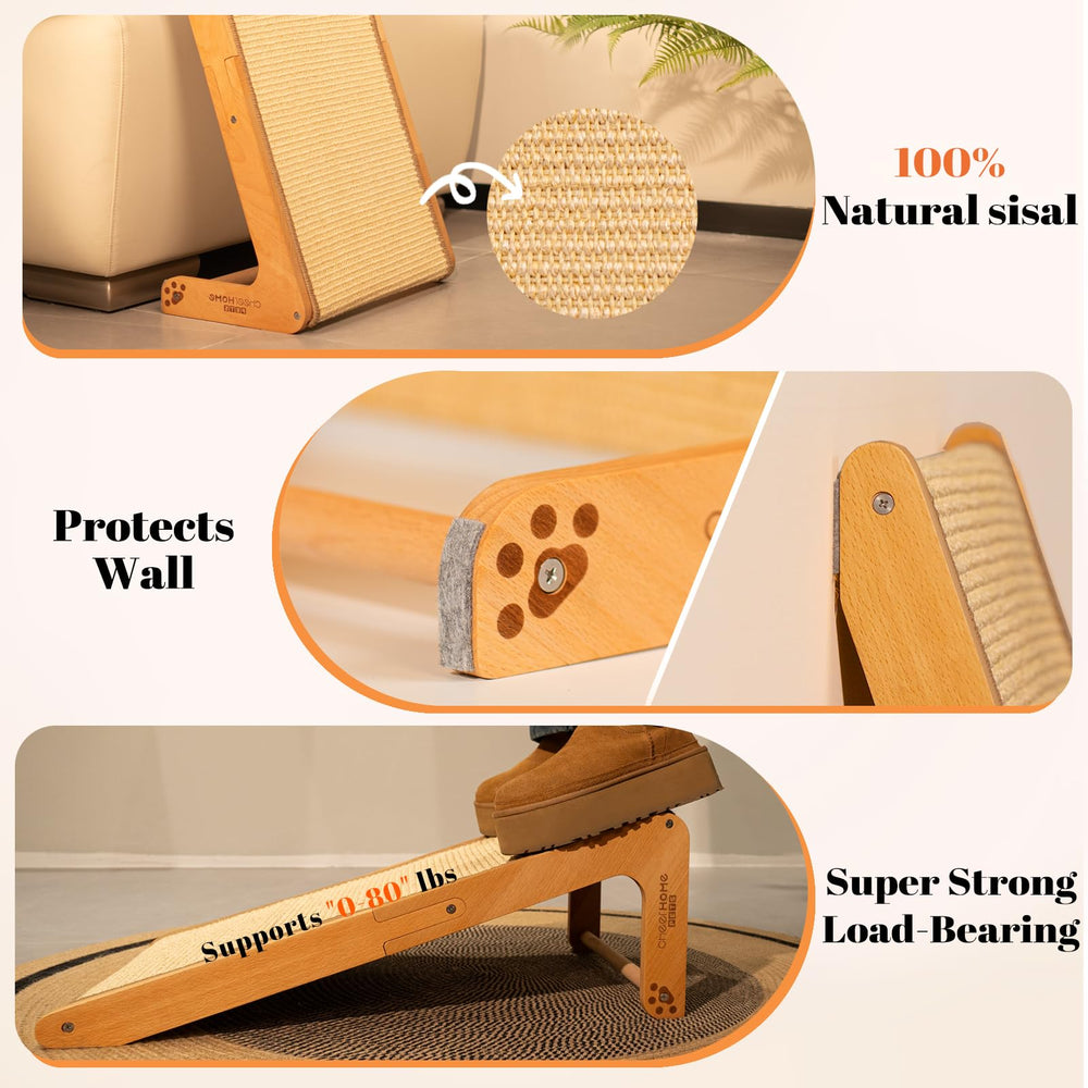 CHEERHOME PETS wooden frame beech wood construction highlights durability and moisture resistance