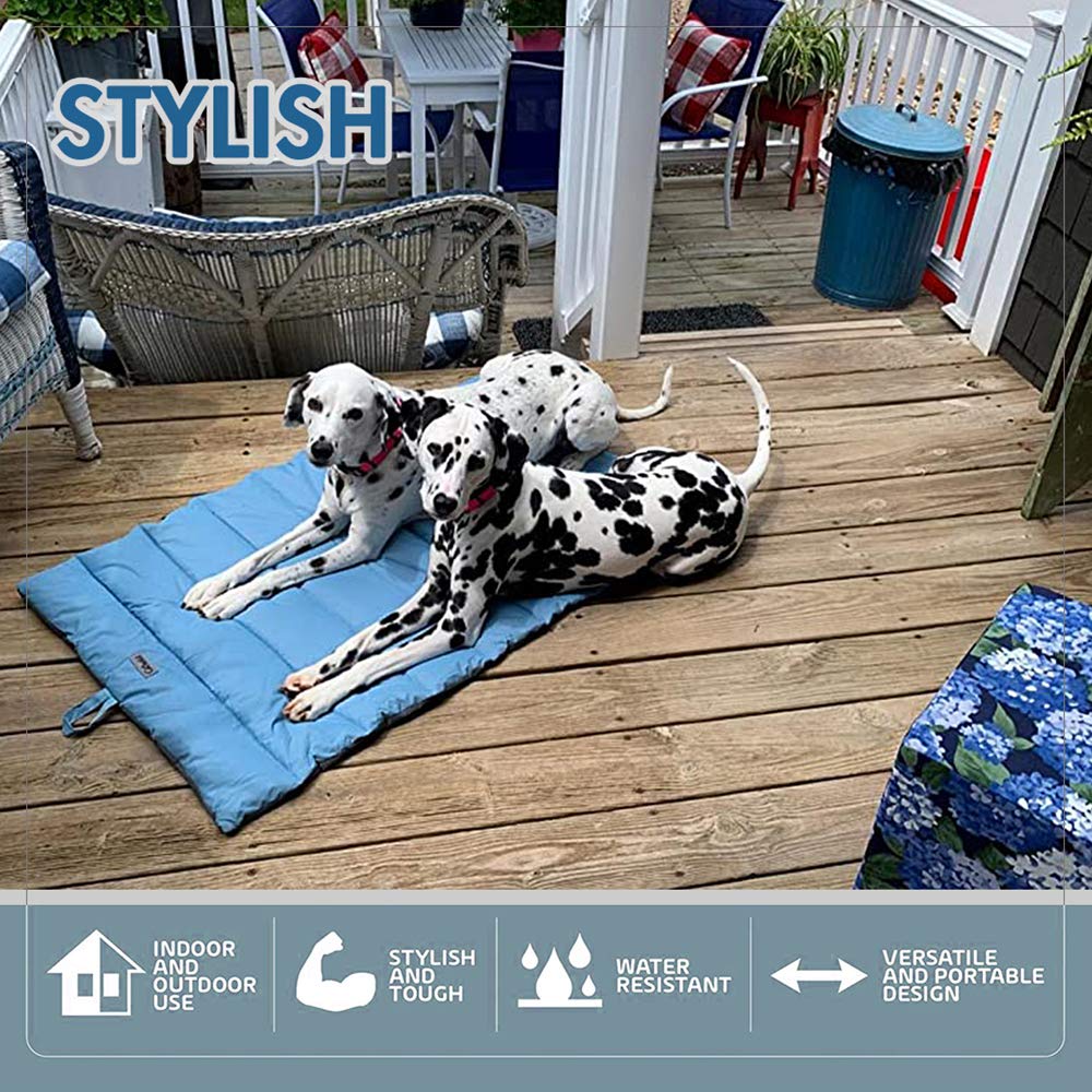 CHEERHUNTING Outdoor Dog Bed easy-clean front-side Oxford fabric wipes clean