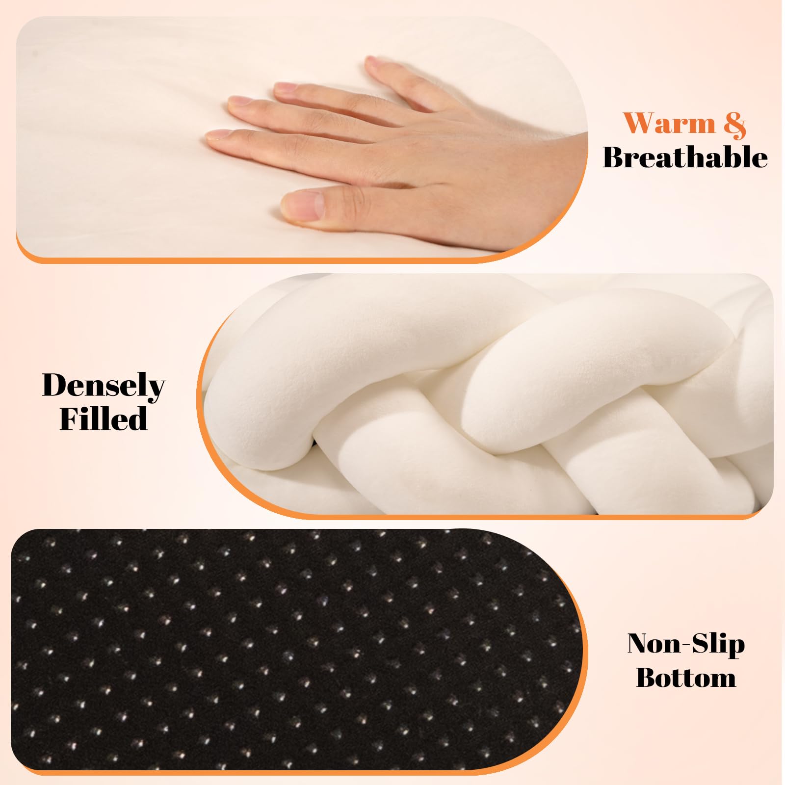 CHEERPALS weave cat bed machine-washable cushion for easy cleaning.