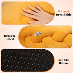 CHEERPALS non-slip base keeps the bed in place on wood or tile floors