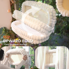 CHEERPALS window perch suction stability emphasizes strong cups for secure mounting