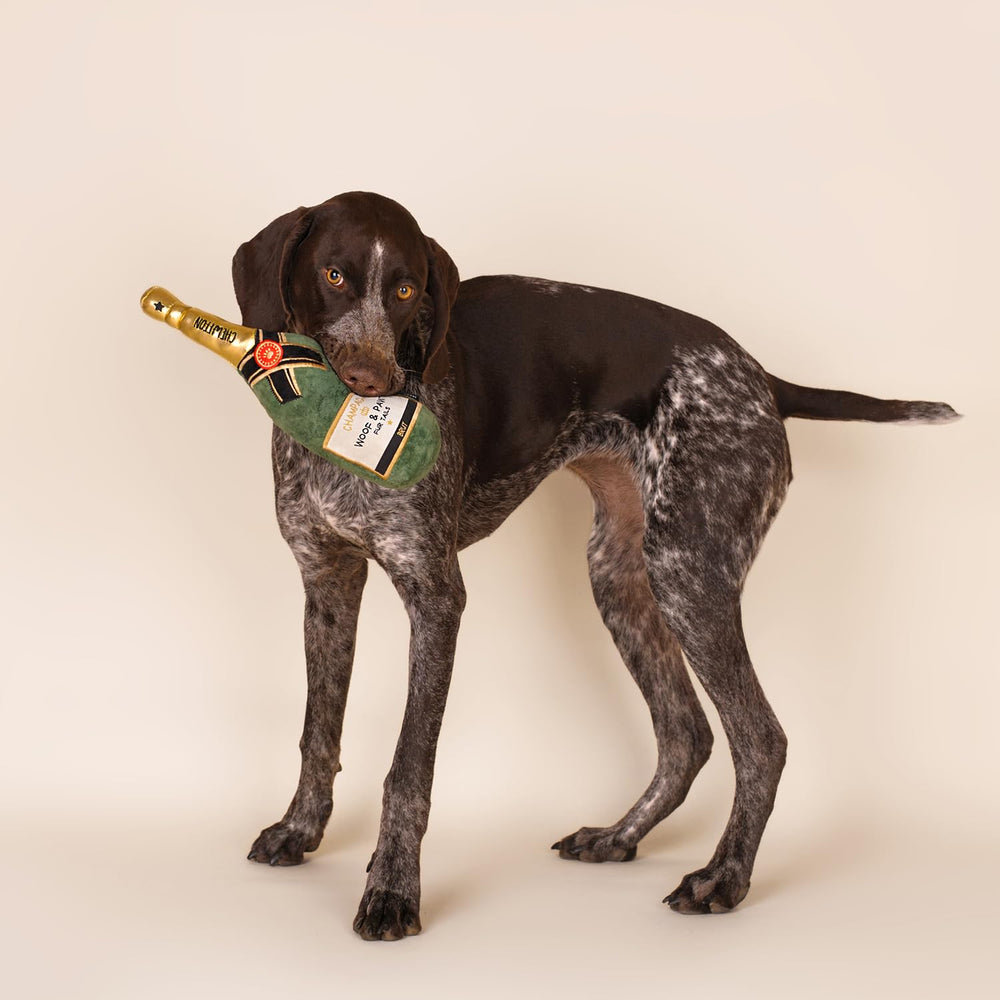 CHEWFFON Juguete botella champán 30x7 cm apto para todas las tallas