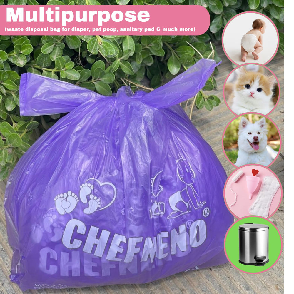 CHEFNENO cherry blossom scent masks odors during diaper changes.