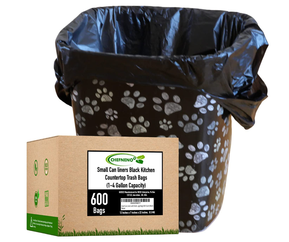 CHEFNENO dog poop and cat litter bags tailored for quick outdoor cleanup.