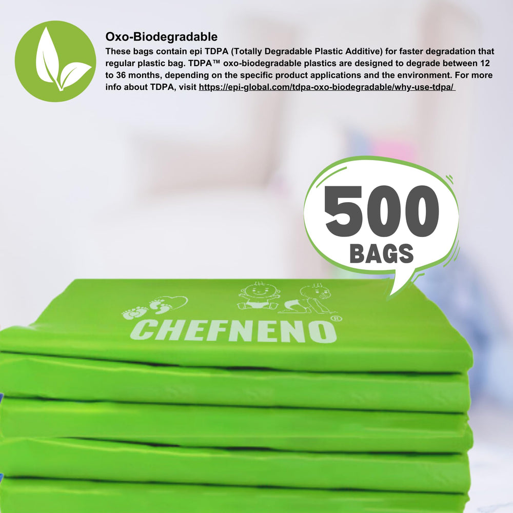 CHEFNENO epi-additive-bags accelerate decomposition in proper disposal environments