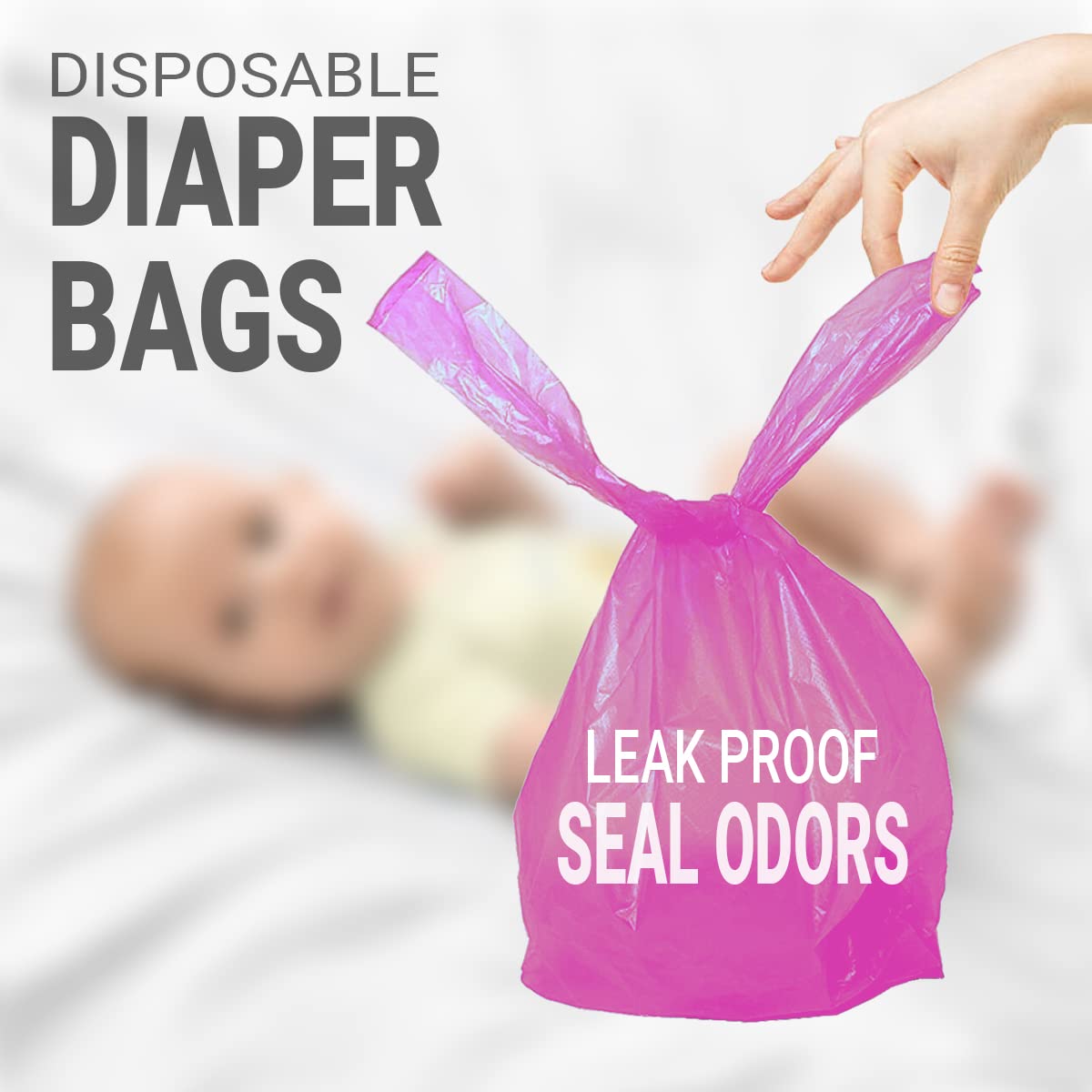 CHEFNENO leak-proof diaper bags resist leaks for cleaner changing areas.