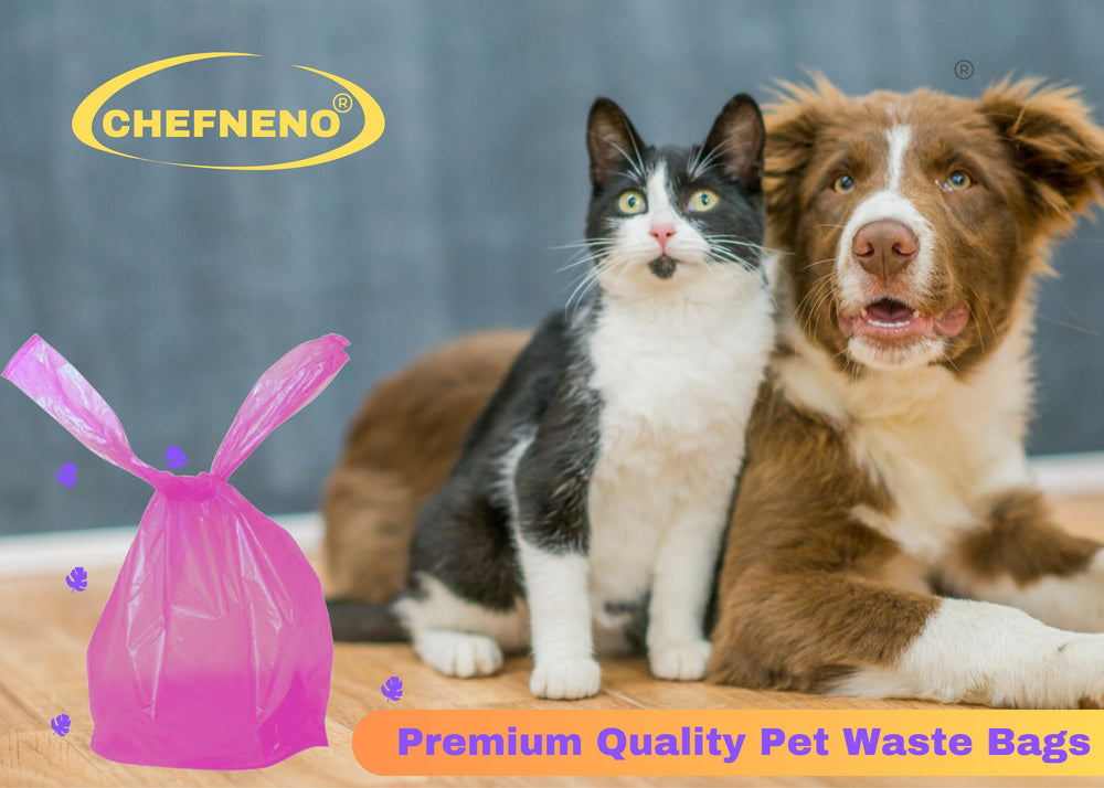 CHEFNENO lightly scented odor-control bags for fresher surroundings.