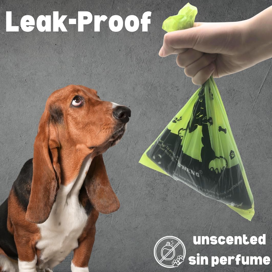 CHEFNENO multi-use bags fit dog waste, diapers, litter, and more.