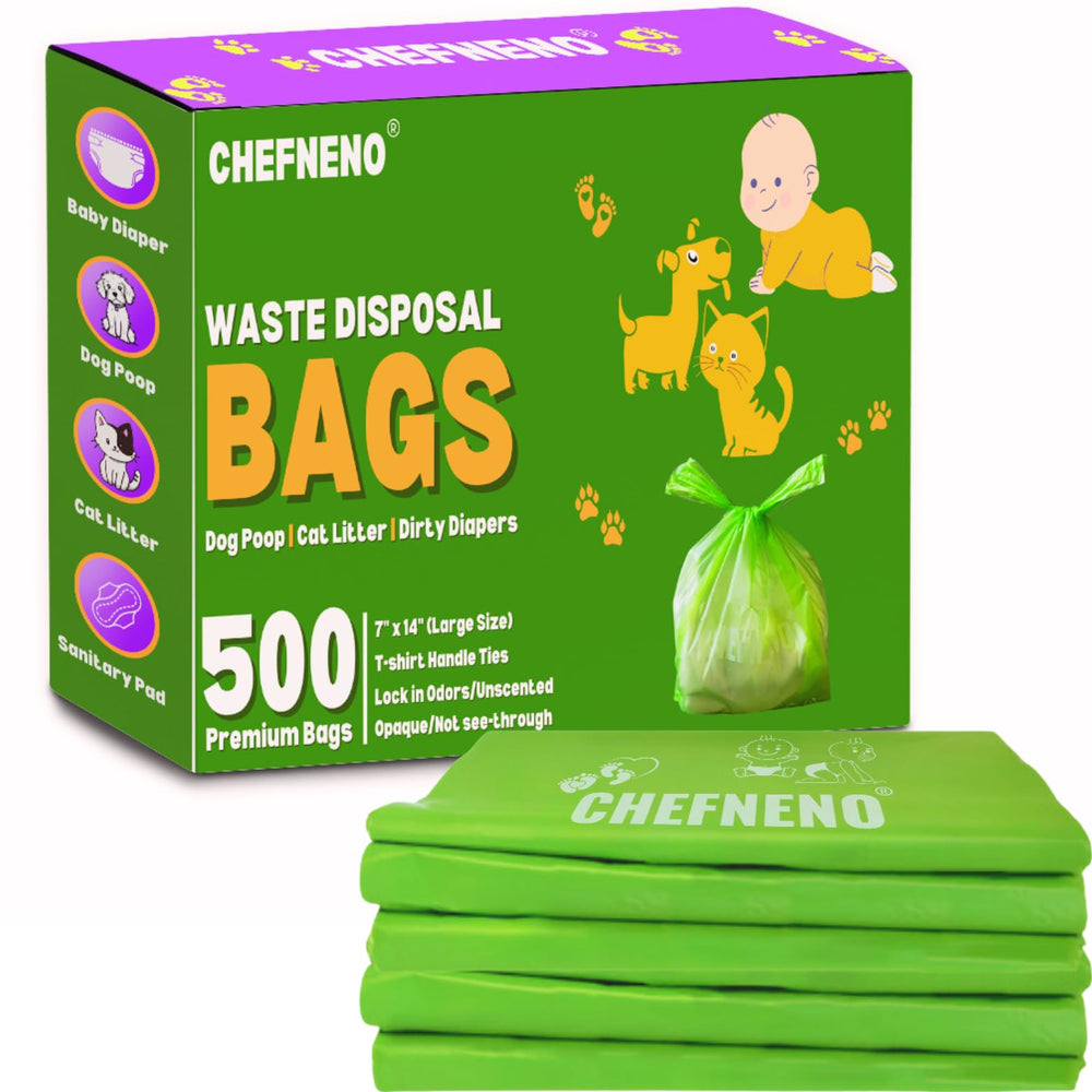 CHEFNENO odor-closure-bags help trap odors for a calmer room