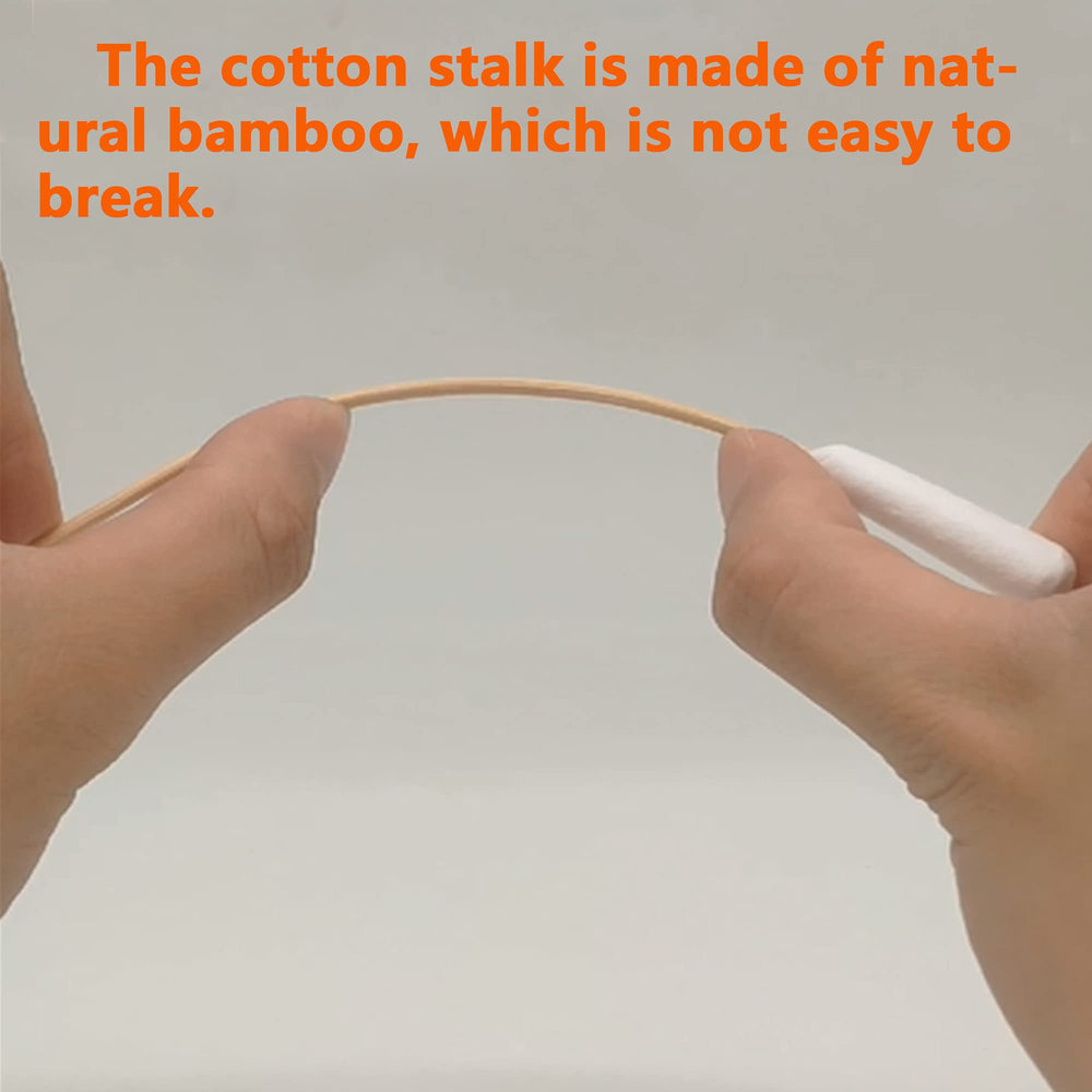 Chenchenchen spiral cross-wound cotton head to prevent shedding during ear care