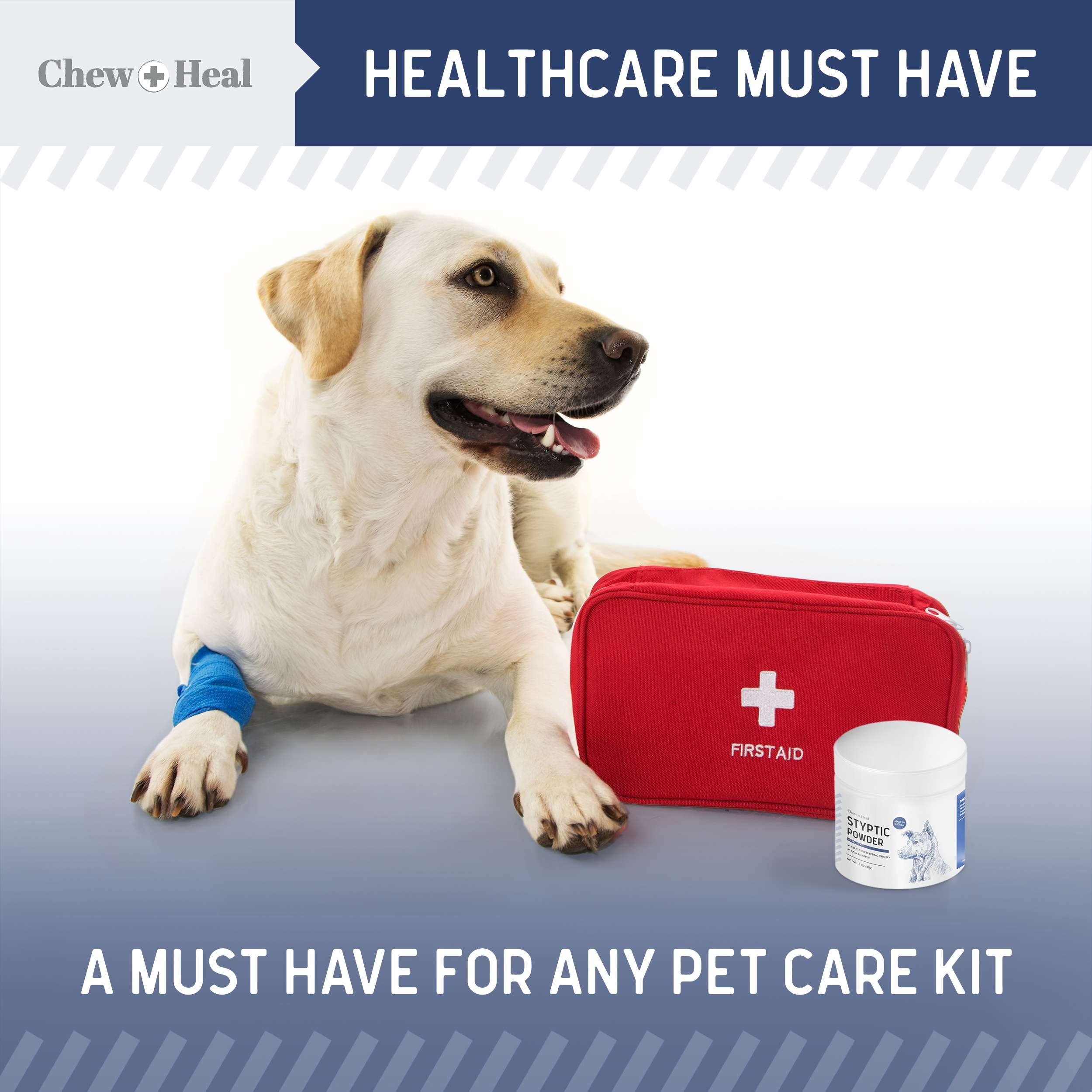 Compatible con varias mascotas: perros, gatos y aves gracias a Chew + Heal Labs.