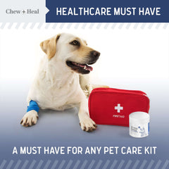 Compatible con varias mascotas: perros, gatos y aves gracias a Chew + Heal Labs.